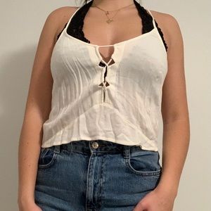 KENDALL & KYLIE white tank